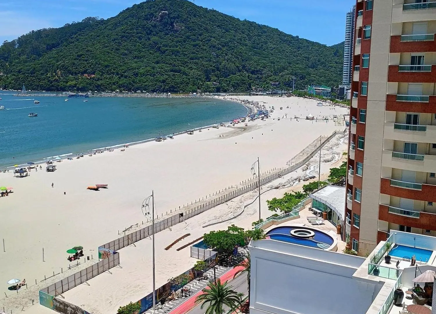 Excelente Ap Pe Na Areia Vista Mar Apartment Balneario Camboriu